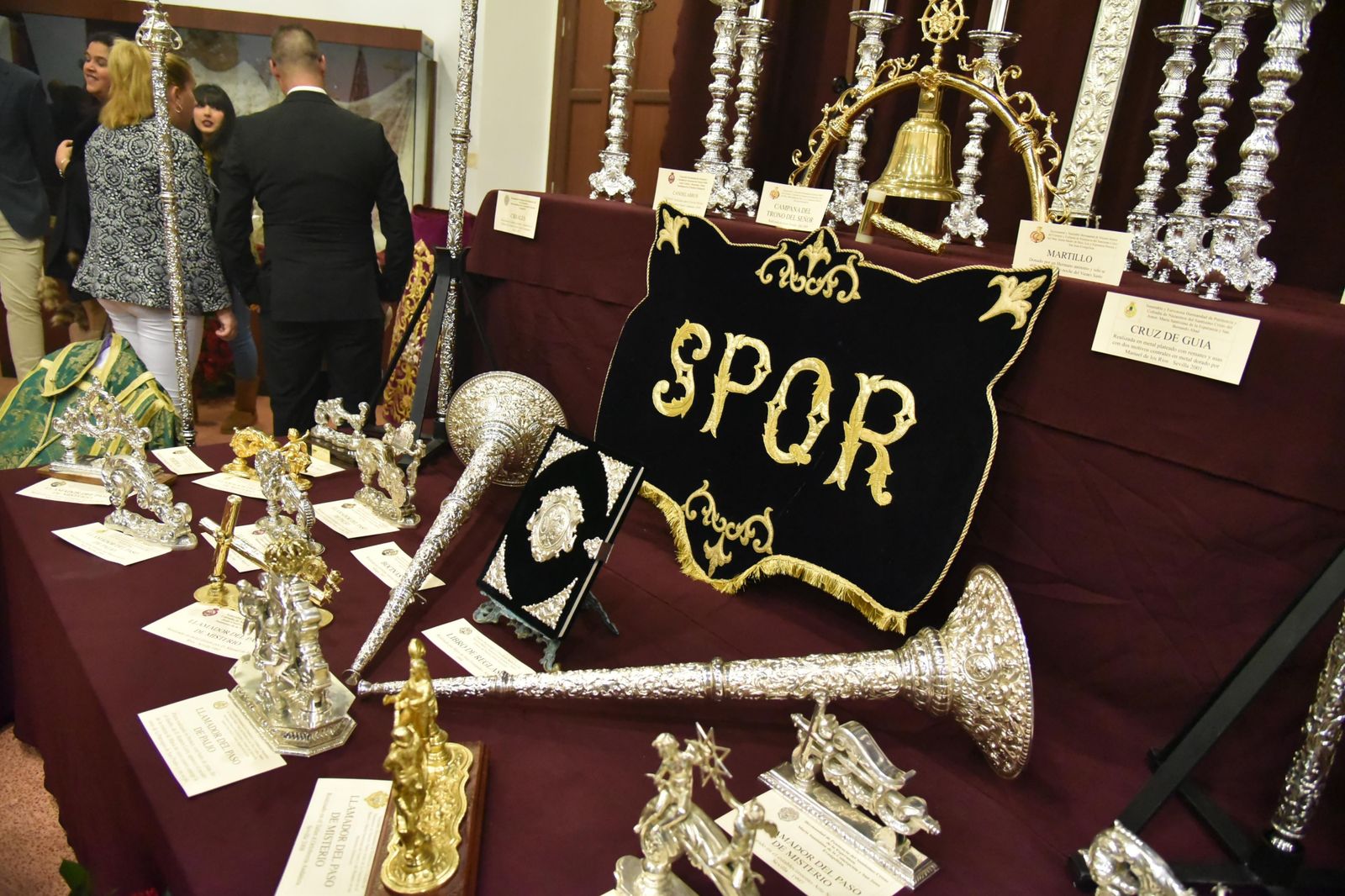 Algunos de los objetos que pueden verse en la muestra.