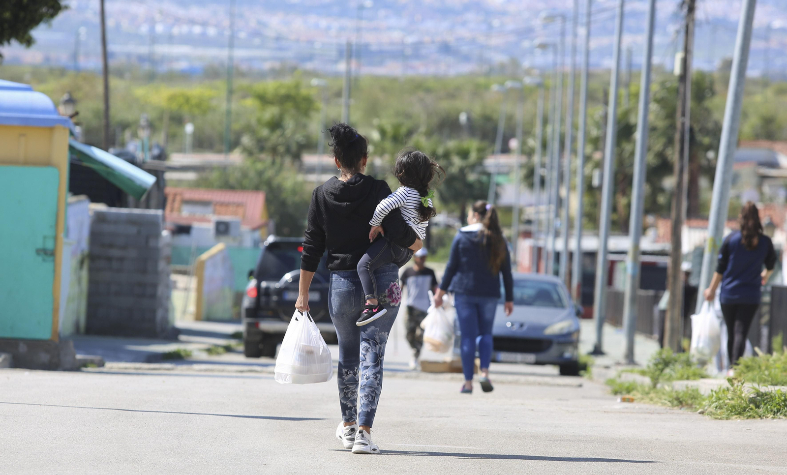 Coronavirus en Los Asperones de Málaga, en fotos