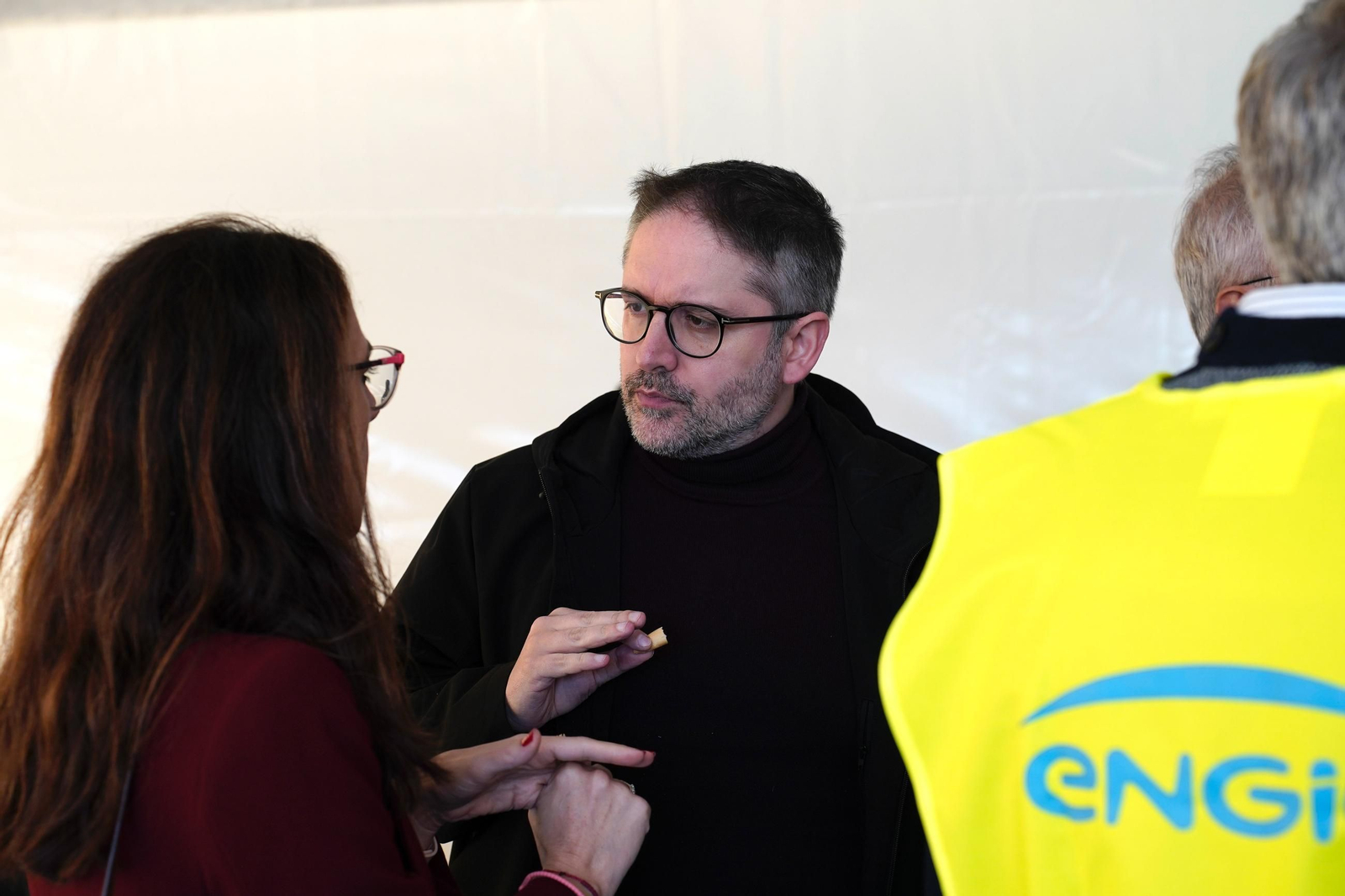 Las fotos de la inauguración de los parques eólicos El Padrón y Cerro Cabello de Los Barrios