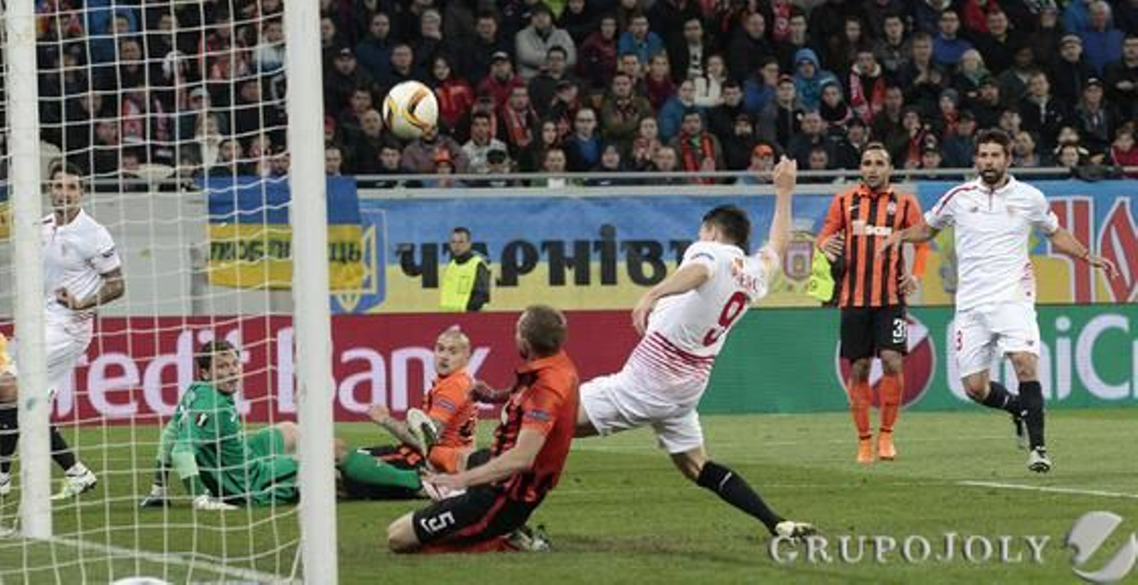 Las imágenes del Shakhtar-Sevilla