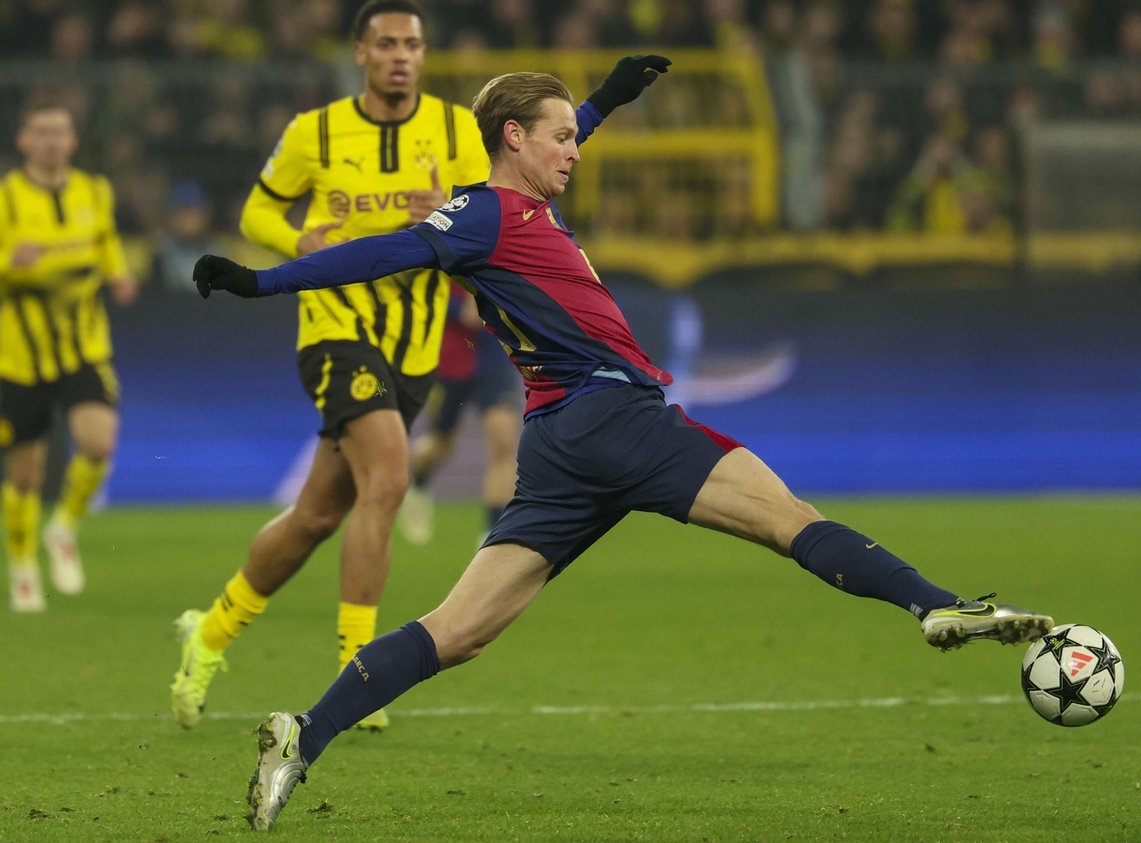 Las imágenes del Borussia Dortmund - Barcelona