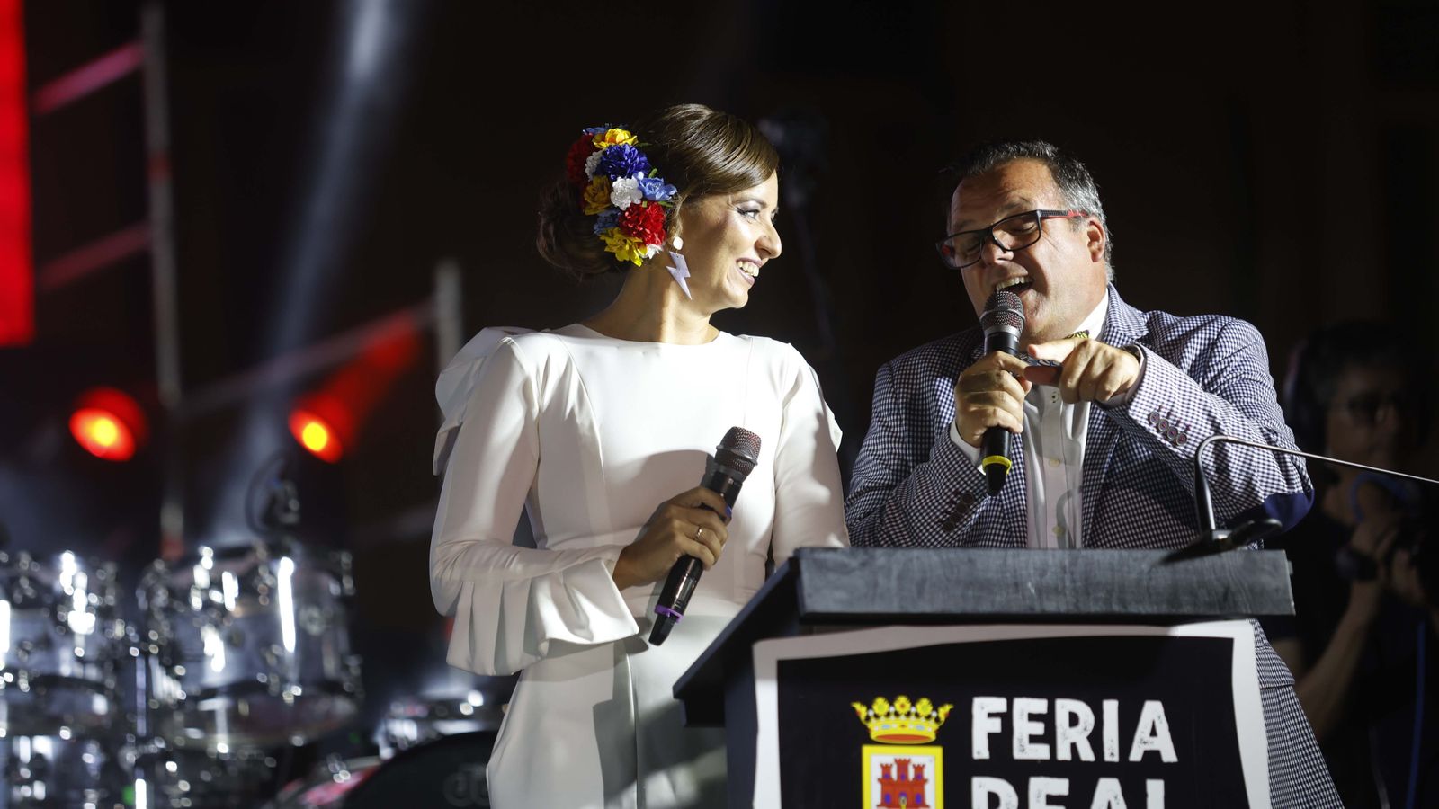 Las fotos del acto de coronación de la feria de San Roque 2023
