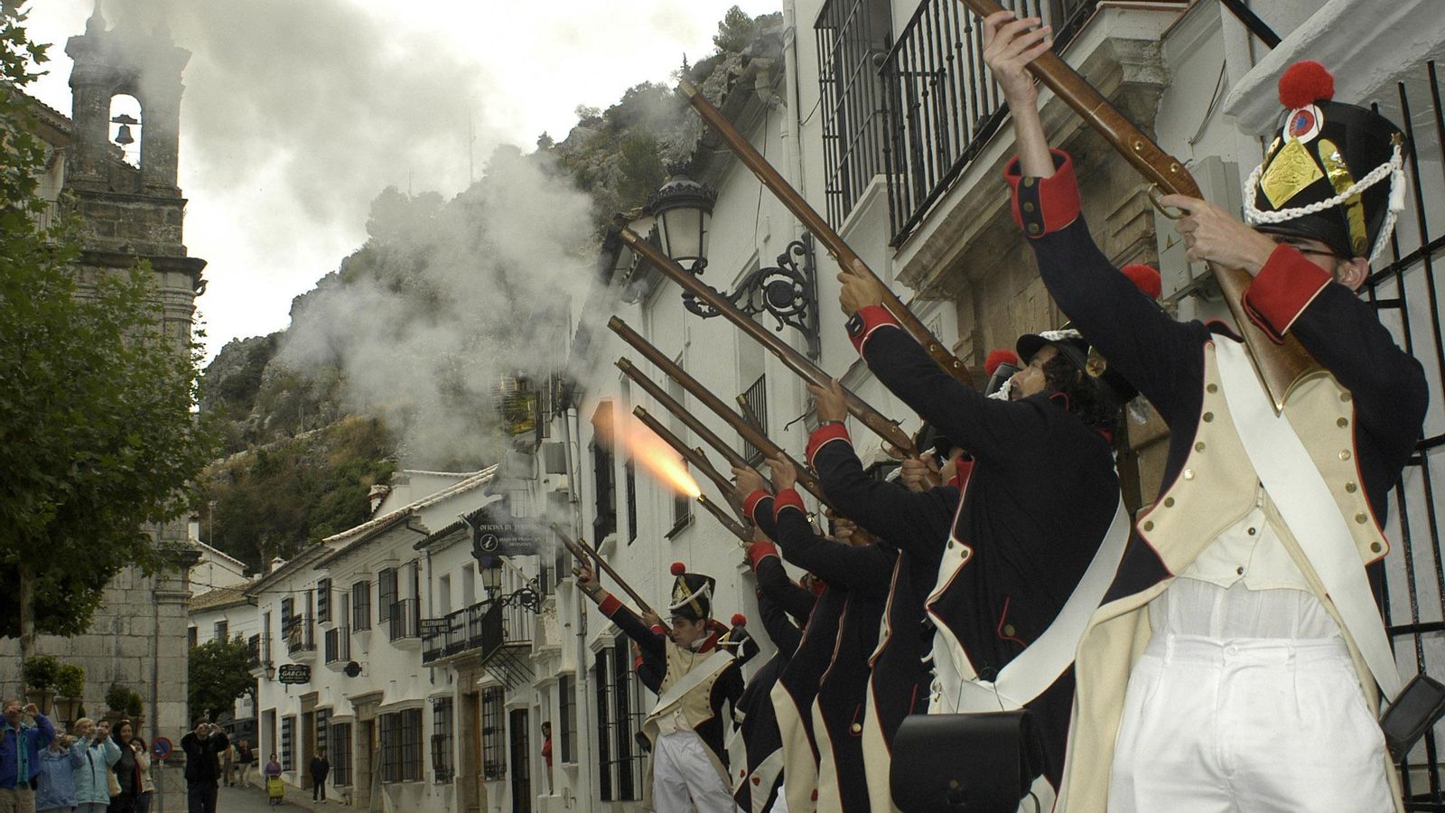 Una de las celebraciones de 'Amor y Sangre' en Grazalema.