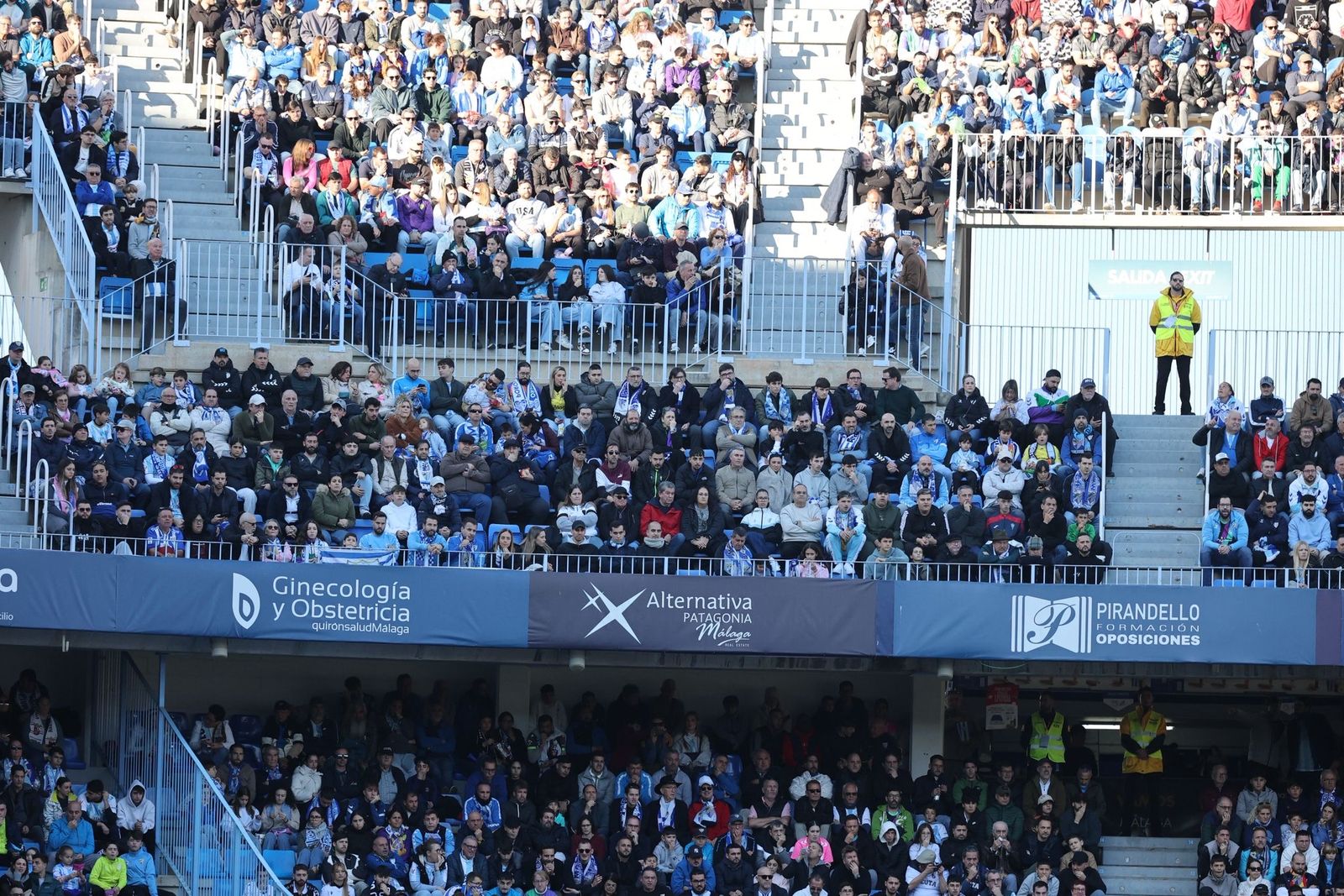 Búscate en las gradas en el Málaga CF-Ceuta