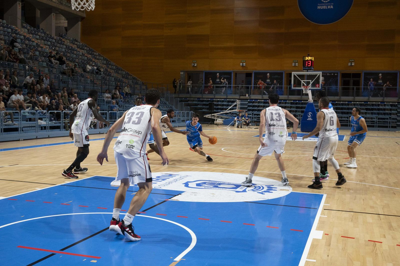 Imágenes del partido entre el Ciudad de Huelva y Biele ISB