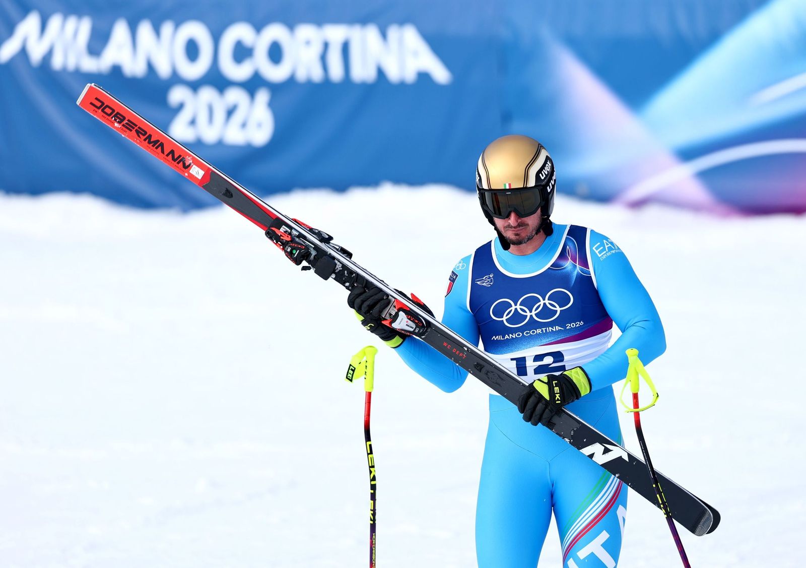 Las espectaculares fotos del descenso masculino en los Juegos Olímpicos de invierno