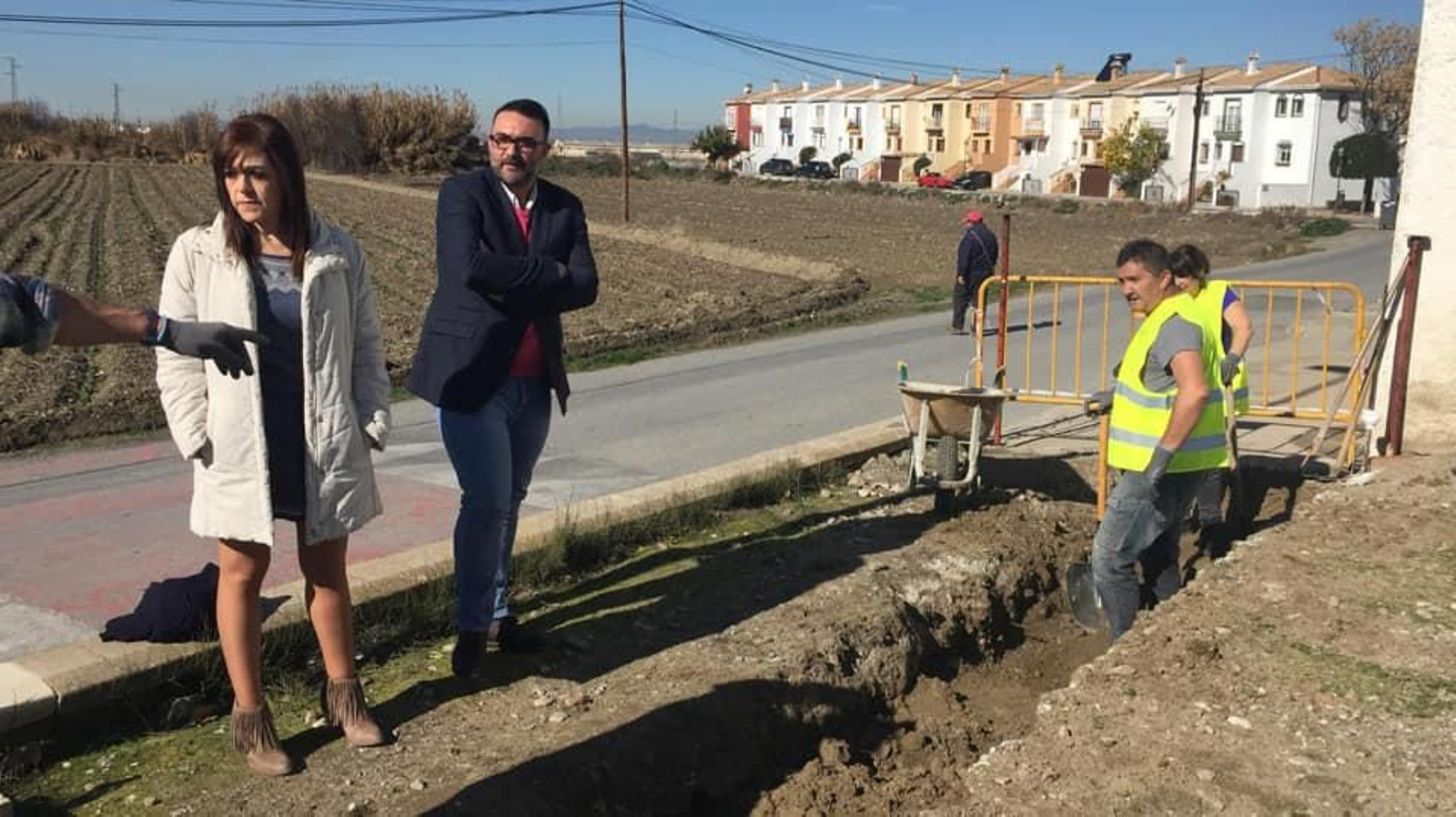 Comienzo de los trabajos.