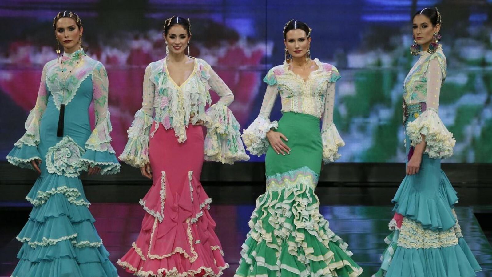 Diseños de la colección 'La furia rubia', de Aurora Gaviño.