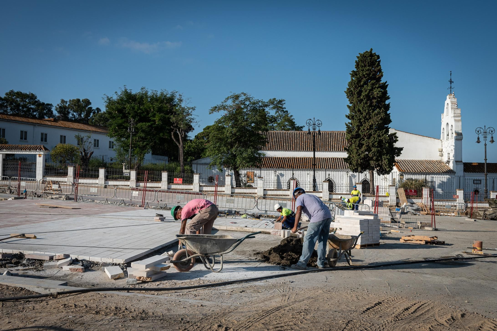 Imágenes de las principales obras públicas que se están llevando a cabo en Huelva