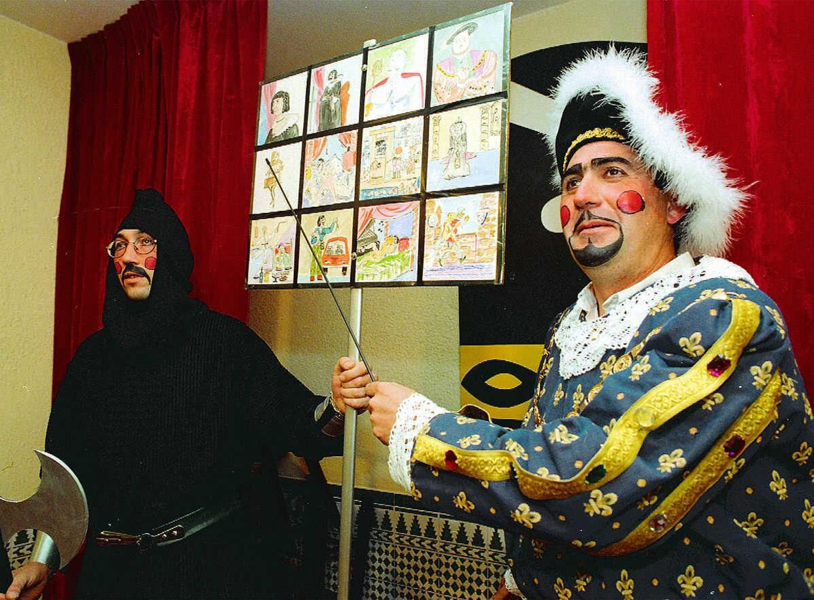 Imagen de archivo de hace más de 20 años de un romancero gaditano