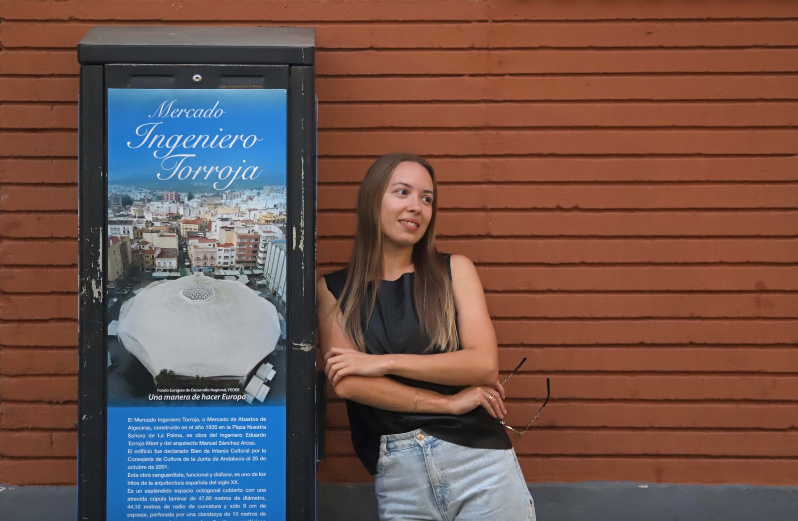 Periodista y refugiada, llegó a Algeciras nada más comenzar la guerra en Ucrania.