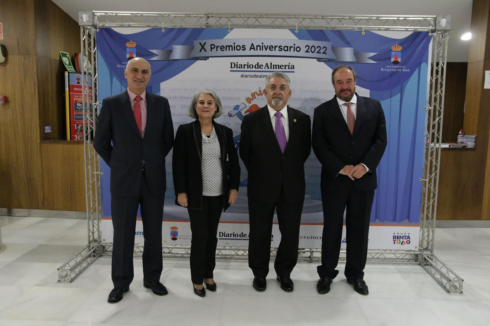 Gala XV aniversario Diario de Almería, en Roquetas de Mar