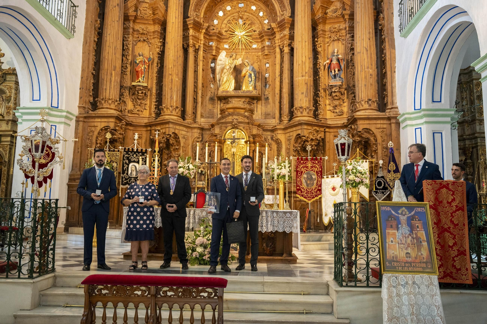 Eucaristía y procesión de Exaltación de la Cruz en la localidad de Vélez-Rubio