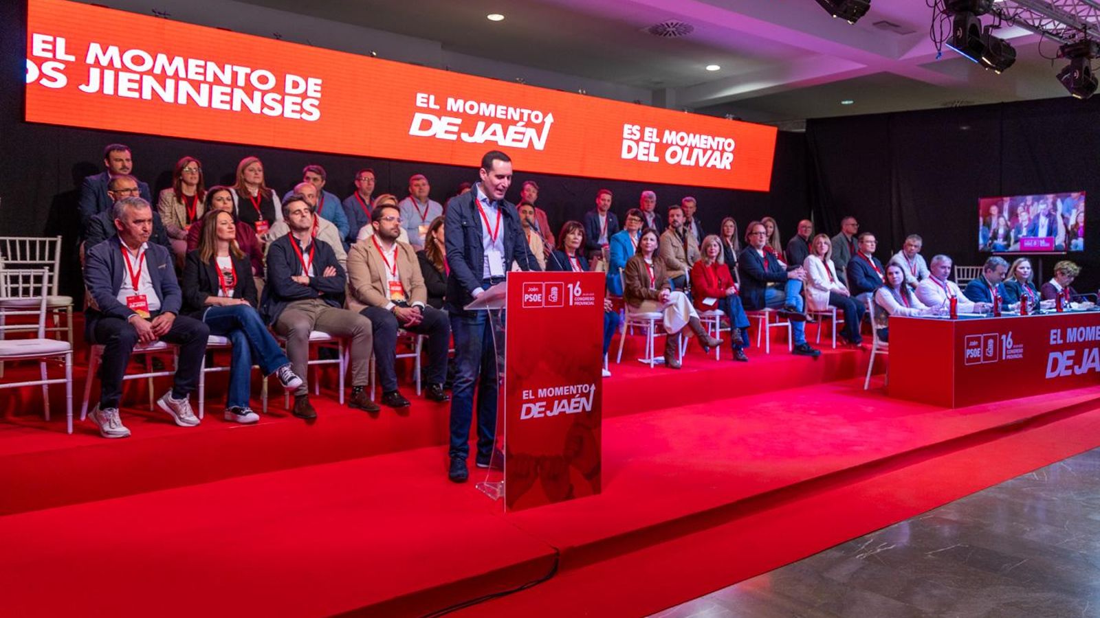 Inauguración del 16º Congreso Provincial del PSOE de Jaén