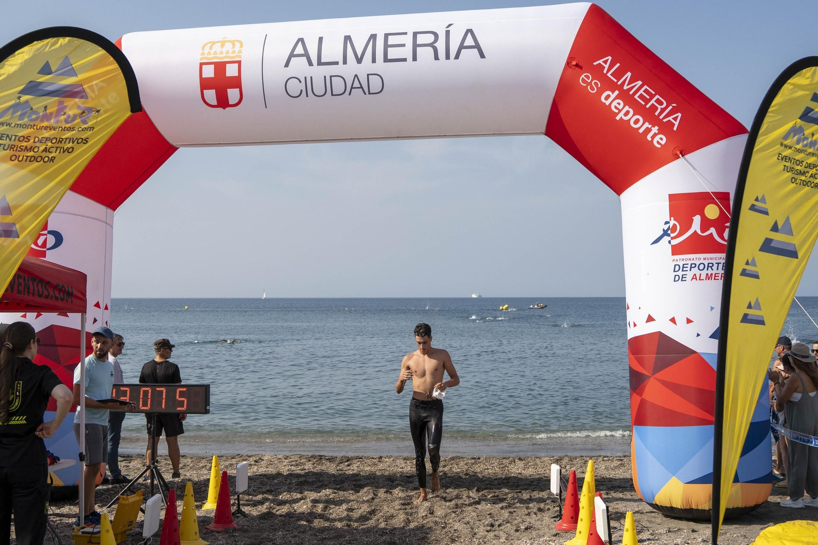 Travesía a nado Carlos Tejada de Almería