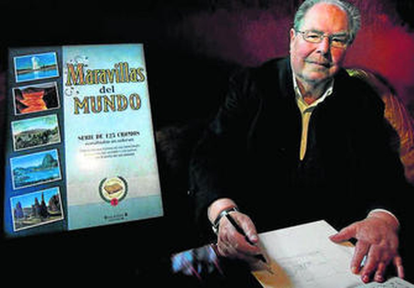 El dibujante Miguel Conde.