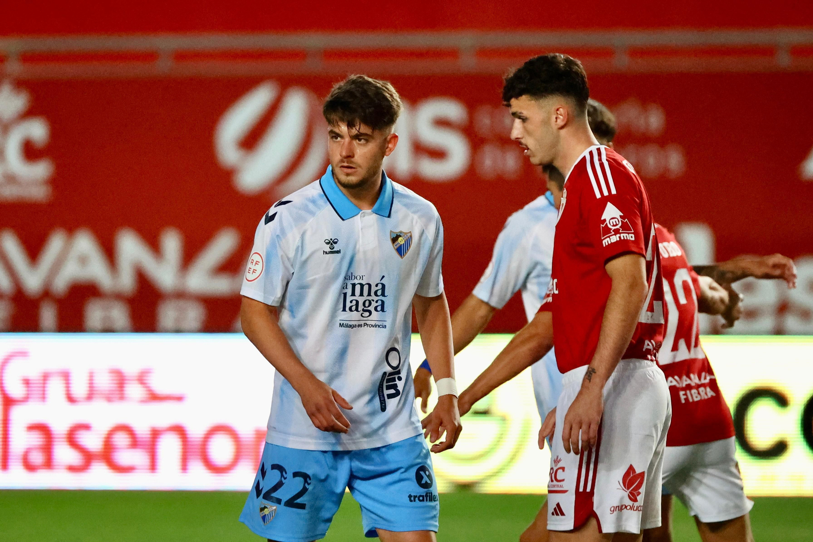 Las fotos del Real Murcia - Málaga CF