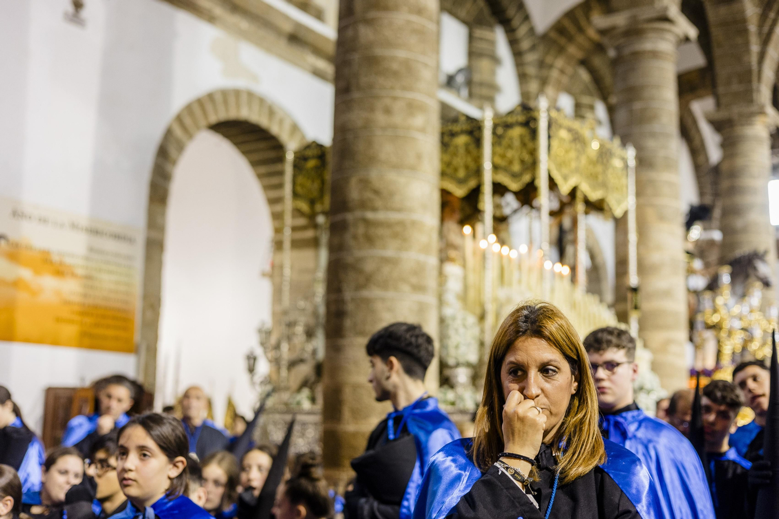 Las imágenes de la cofradía de Las Aguas este Miércoles Santo en la Semana Santa de Cádiz de 2024