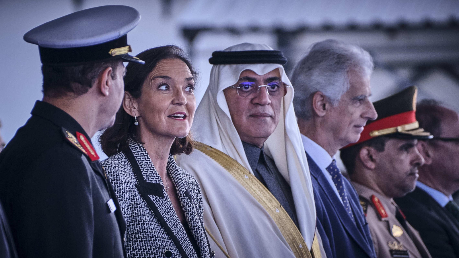 Entrega de la corbeta saudí 'Hail'. Entrega de la corbeta saudí 'Hail'.