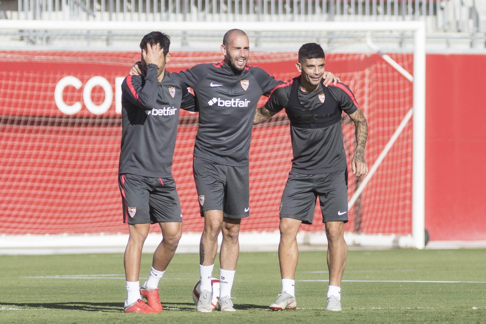 Aléix Vida, en la ciudad deportiva.