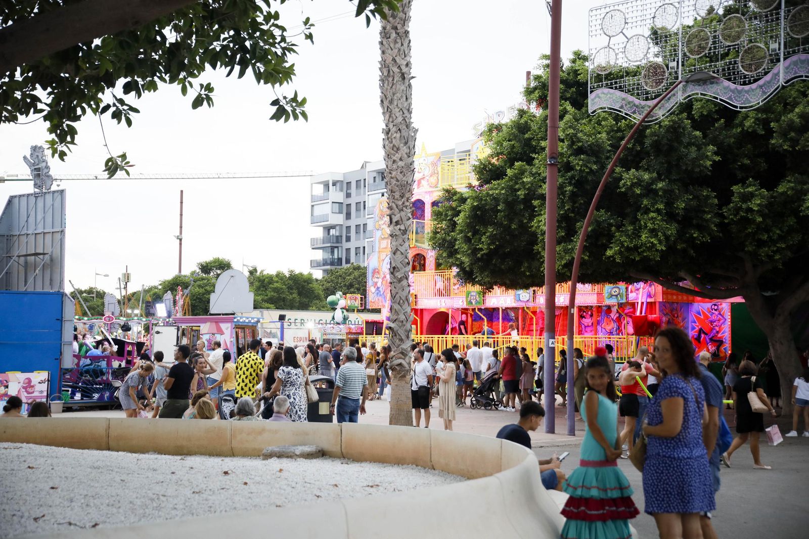 Las imágenes del lunes en la Feria de Almería sin ruidos