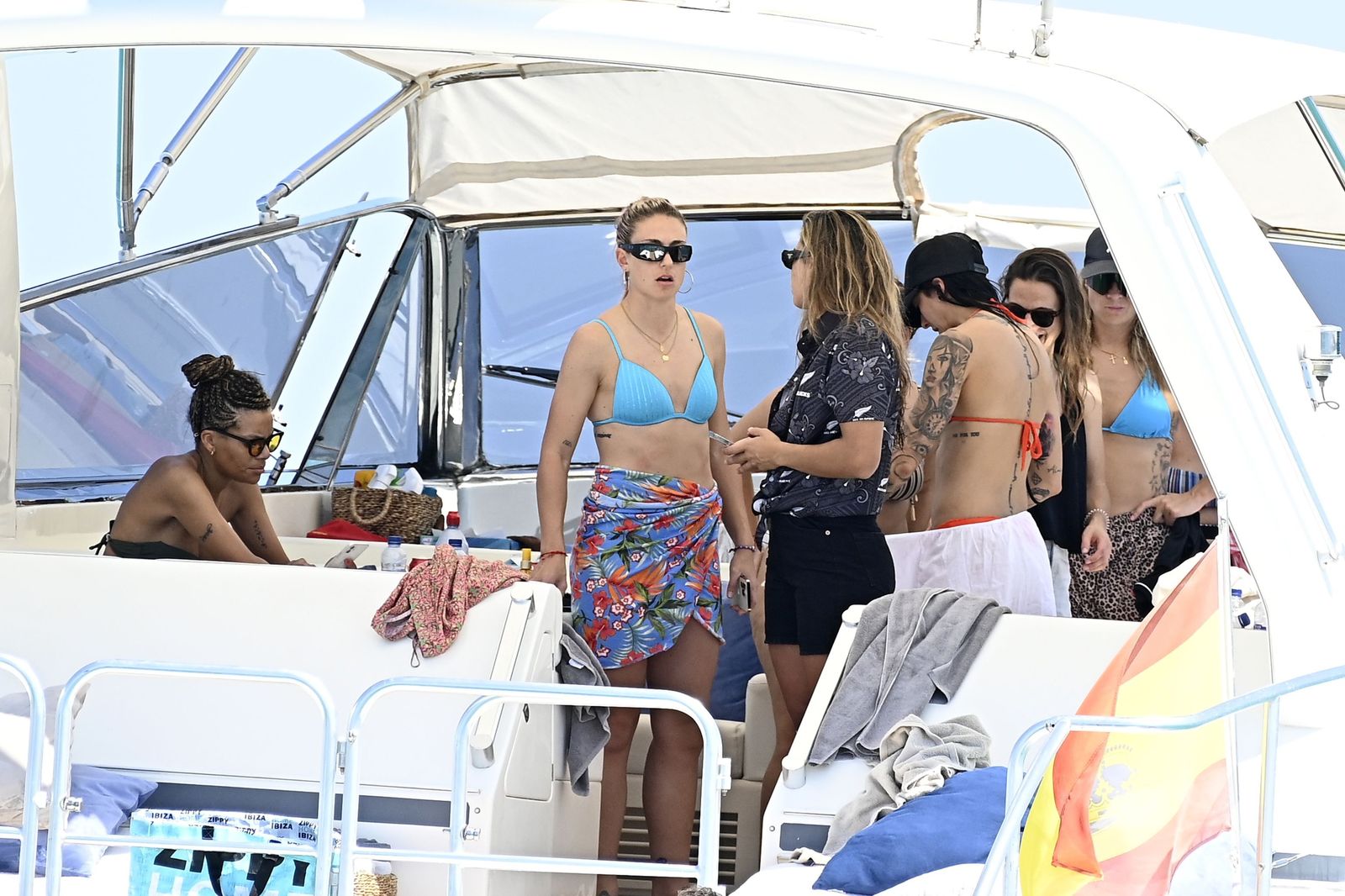 Las vacaciones en Ibiza de las campeonas del Mundo