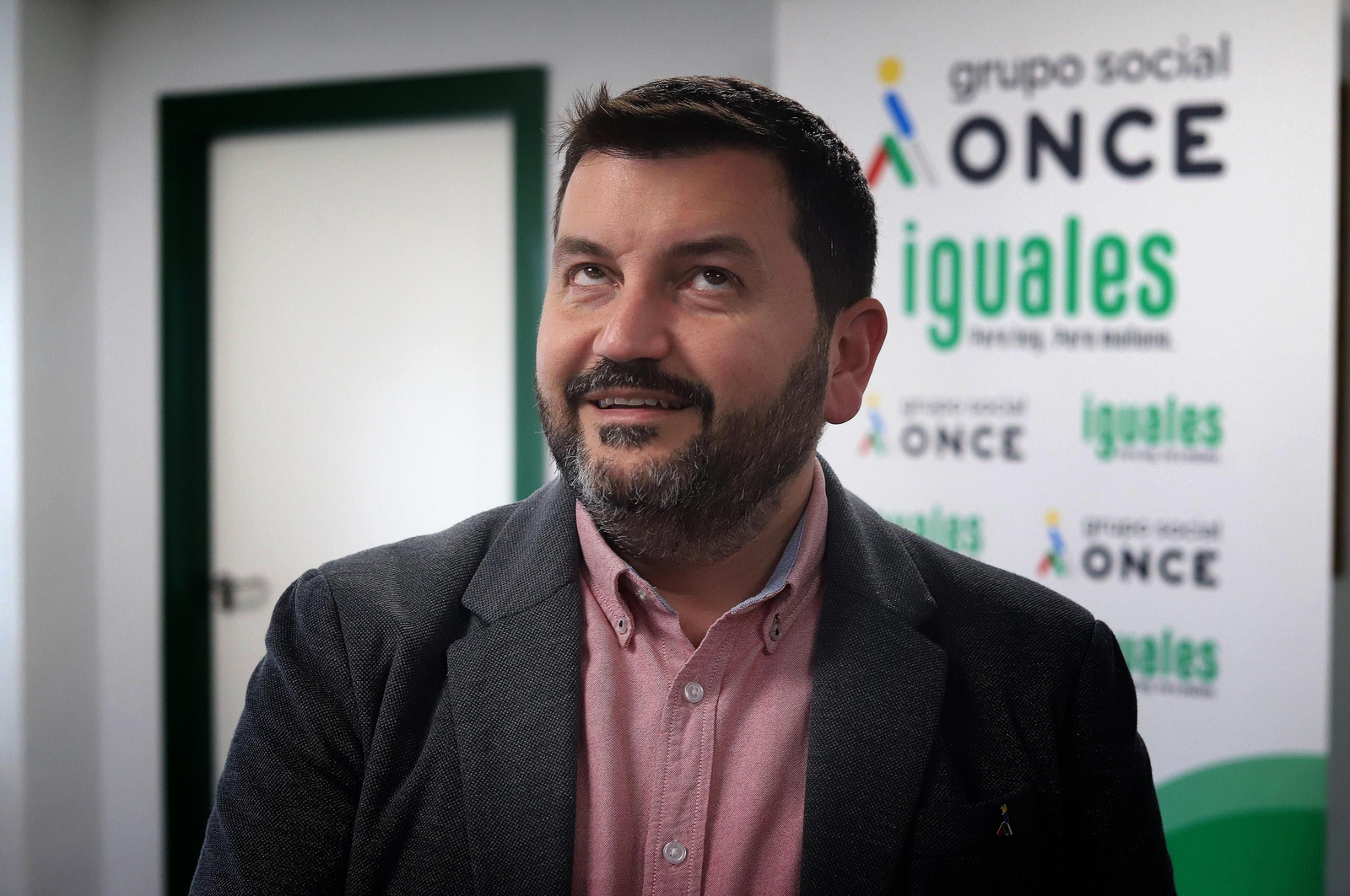 Imágenes de la entrevista a Francisco García Soriano, director de la ONCE en Huelva