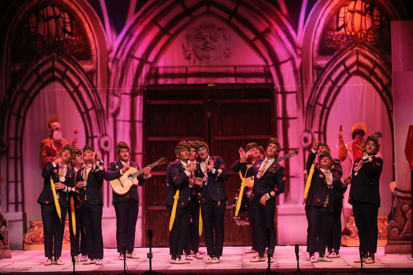 Quinto día de preliminares del Carnaval Colombino en imágenes