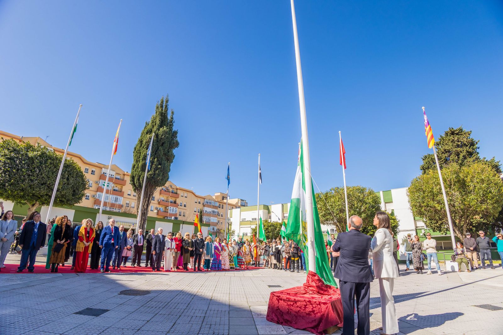 Las imágenes del Día de Andalucía en San Fernando
