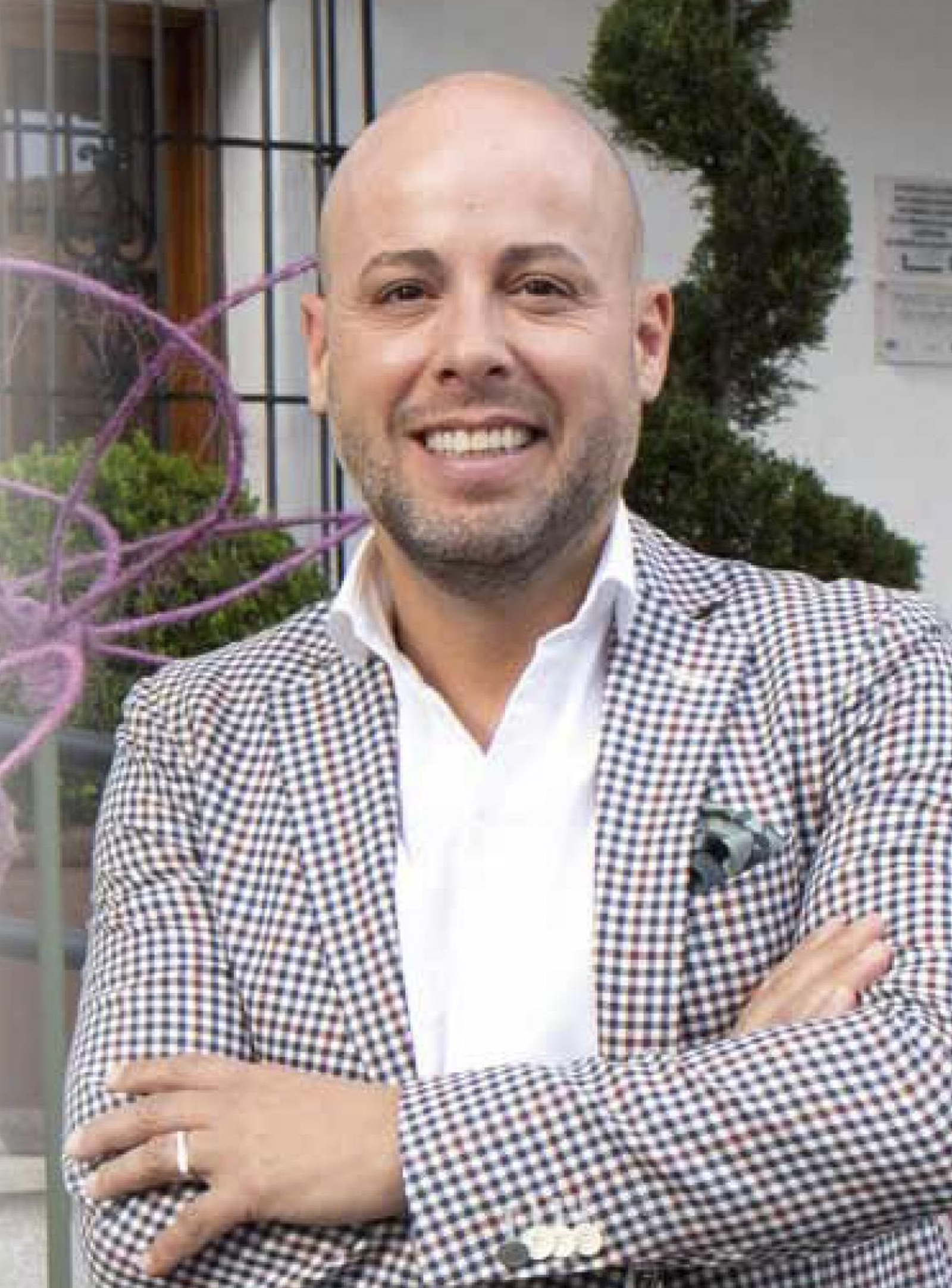 Estéfano Polo Segura, alcalde de Ogíjares.