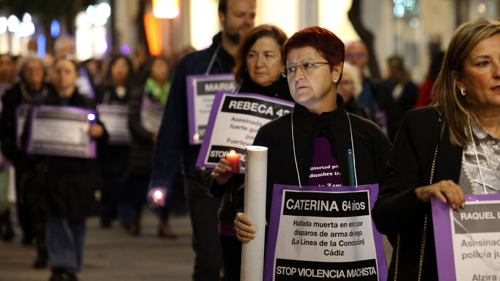 Manifestación en Jerez contra las Violencias Machistas