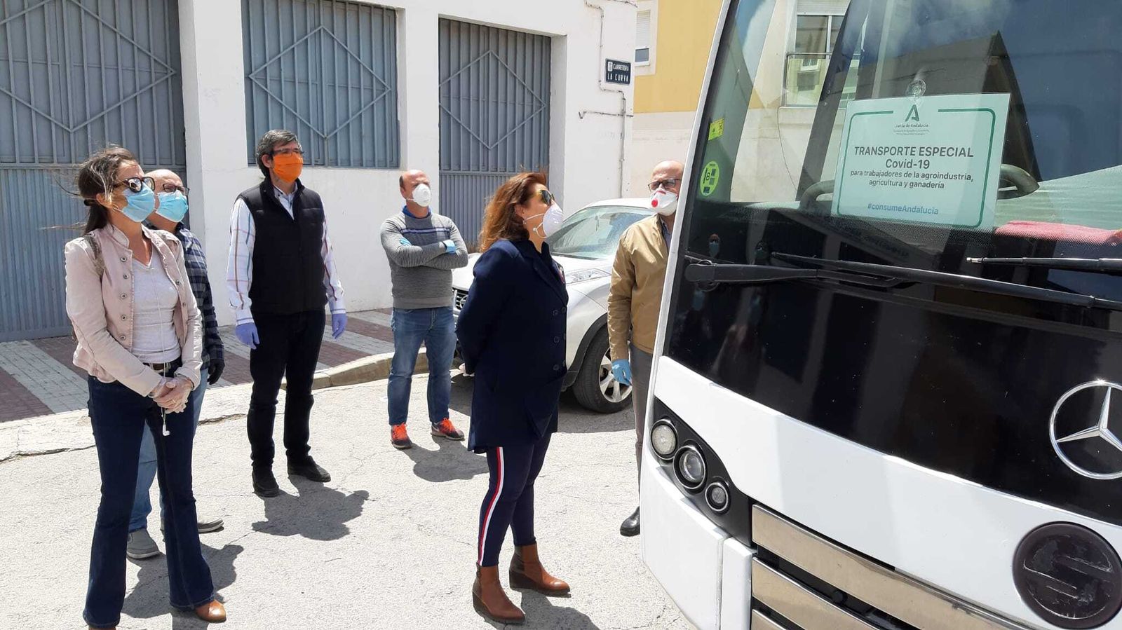 La consejera, Carmen Crespo, ha participado hoy en el inicio de la ruta en Adra-