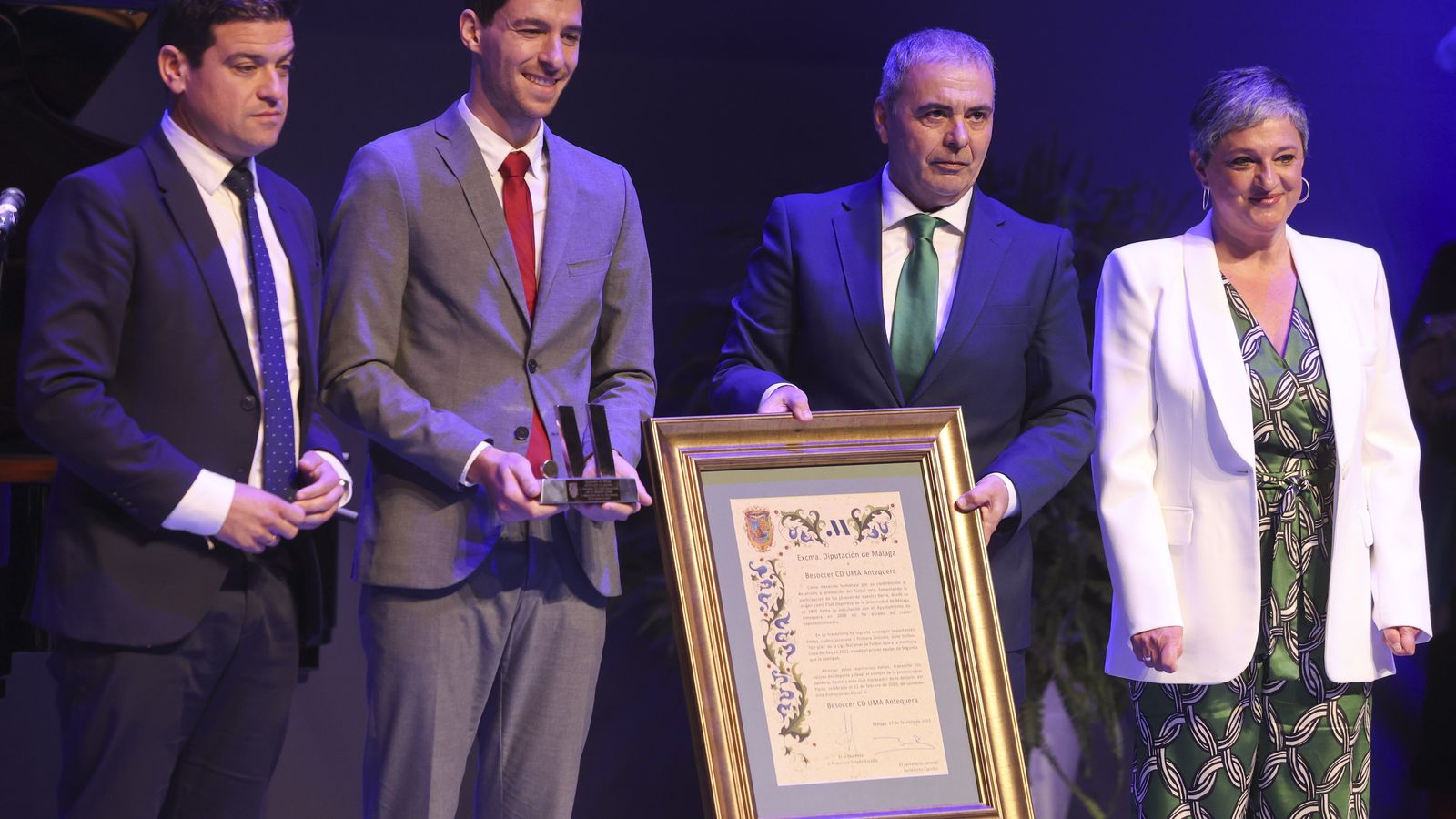 Representantes del Besoccer Antequera.