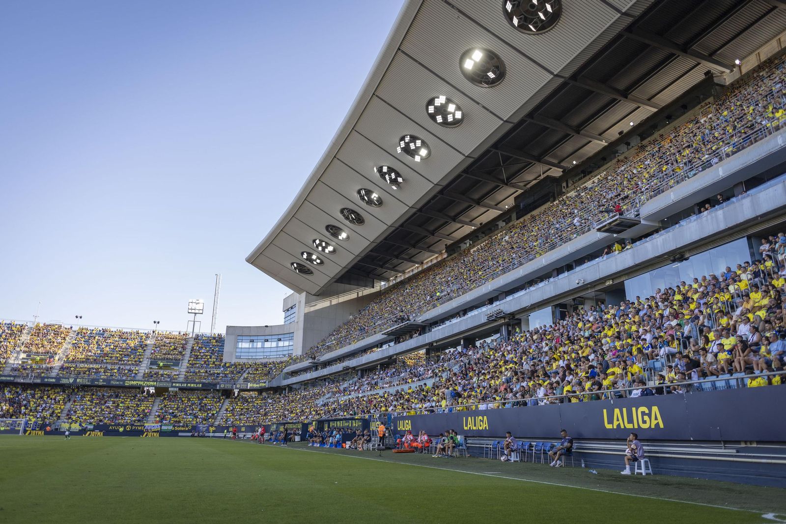 Las imágenes del Cádiz CF-Racing de Ferrol