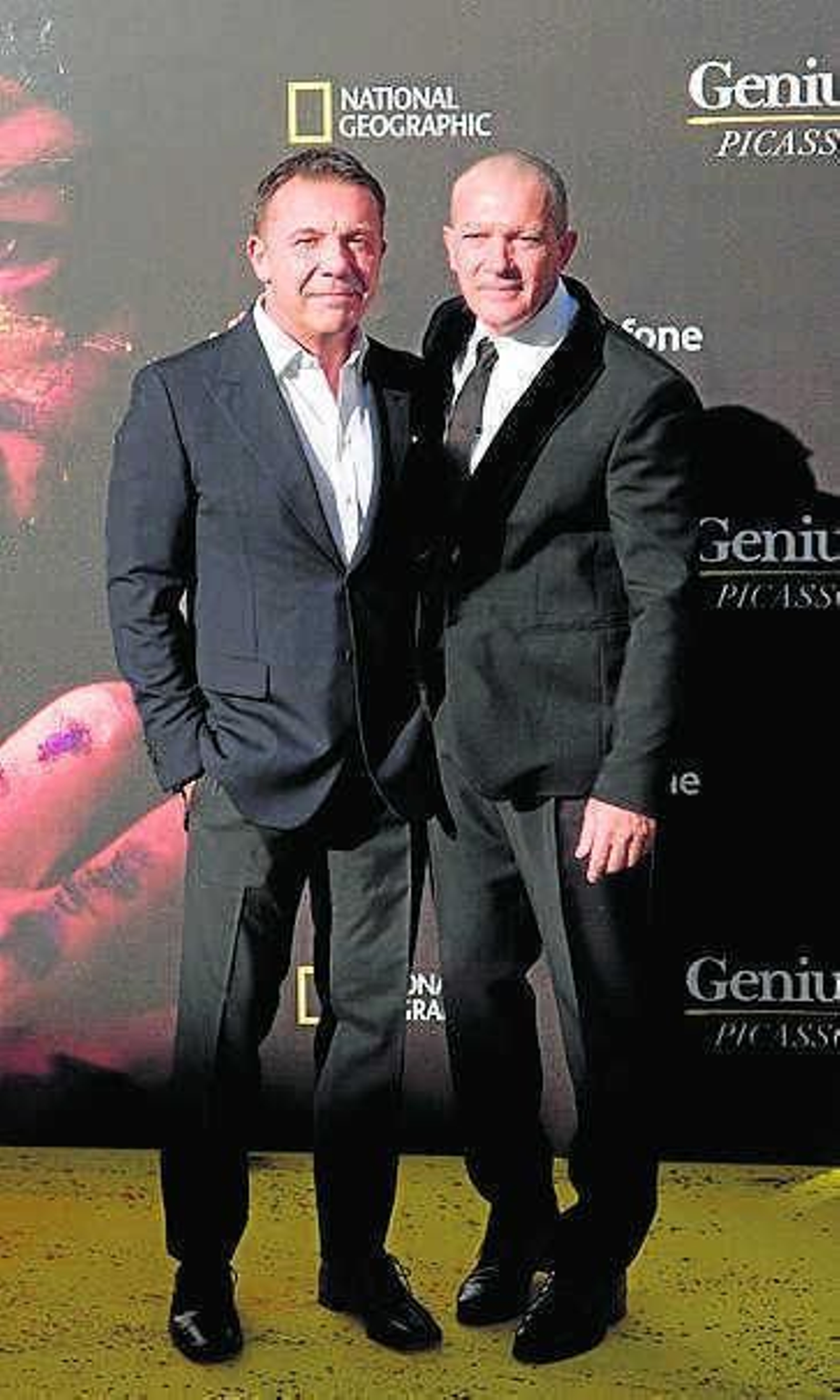 Con Olivier Picasso.