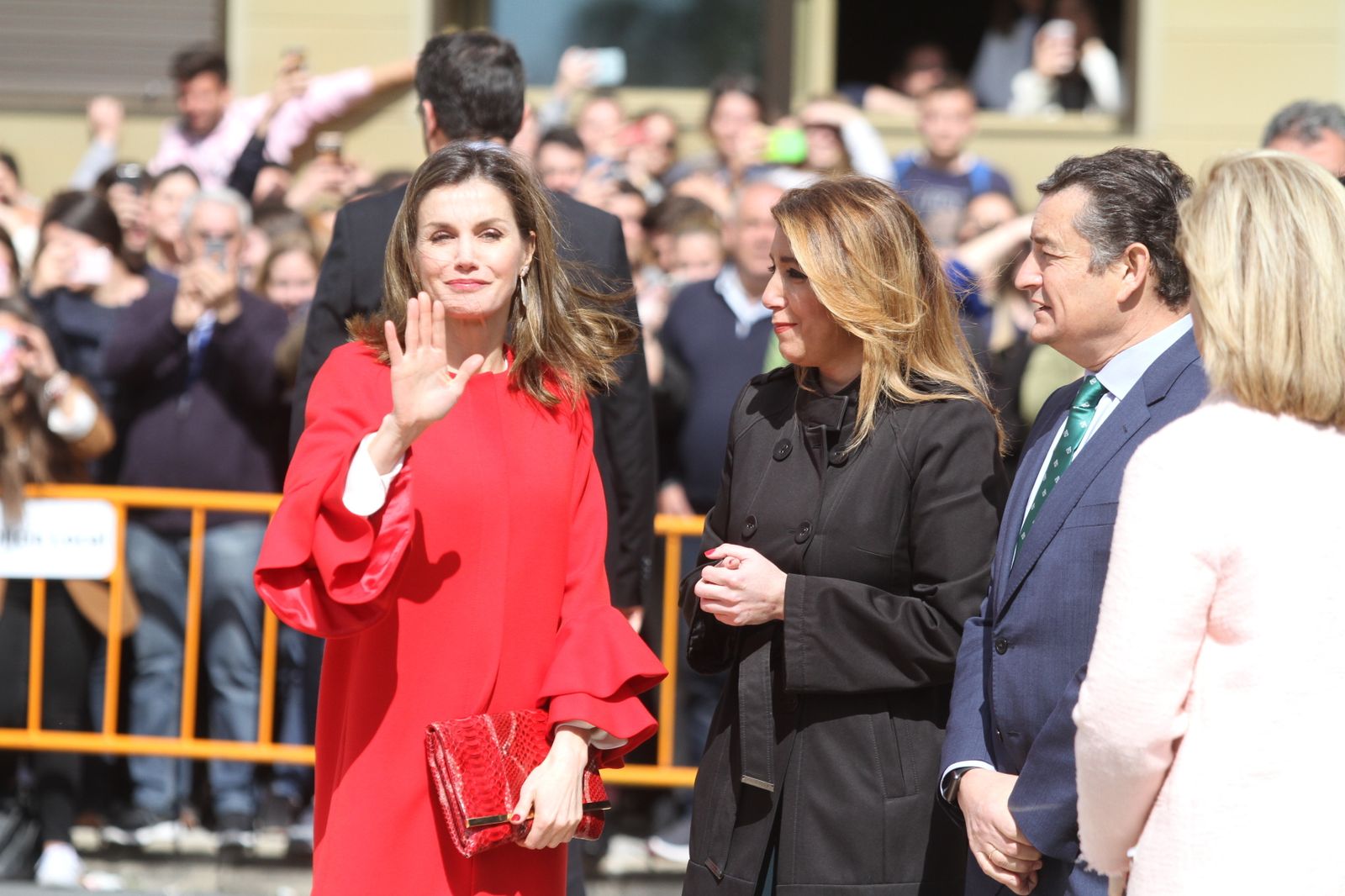 La Reina visita Huelva para apoyar la FP