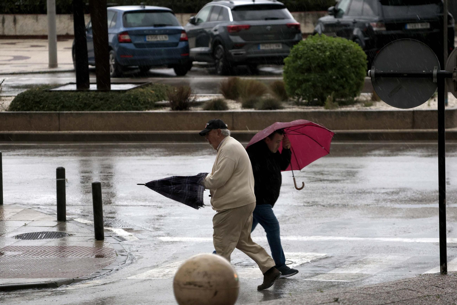 Las fotos de los efectos de la borrasca Emilia en el Campo de Gibraltar