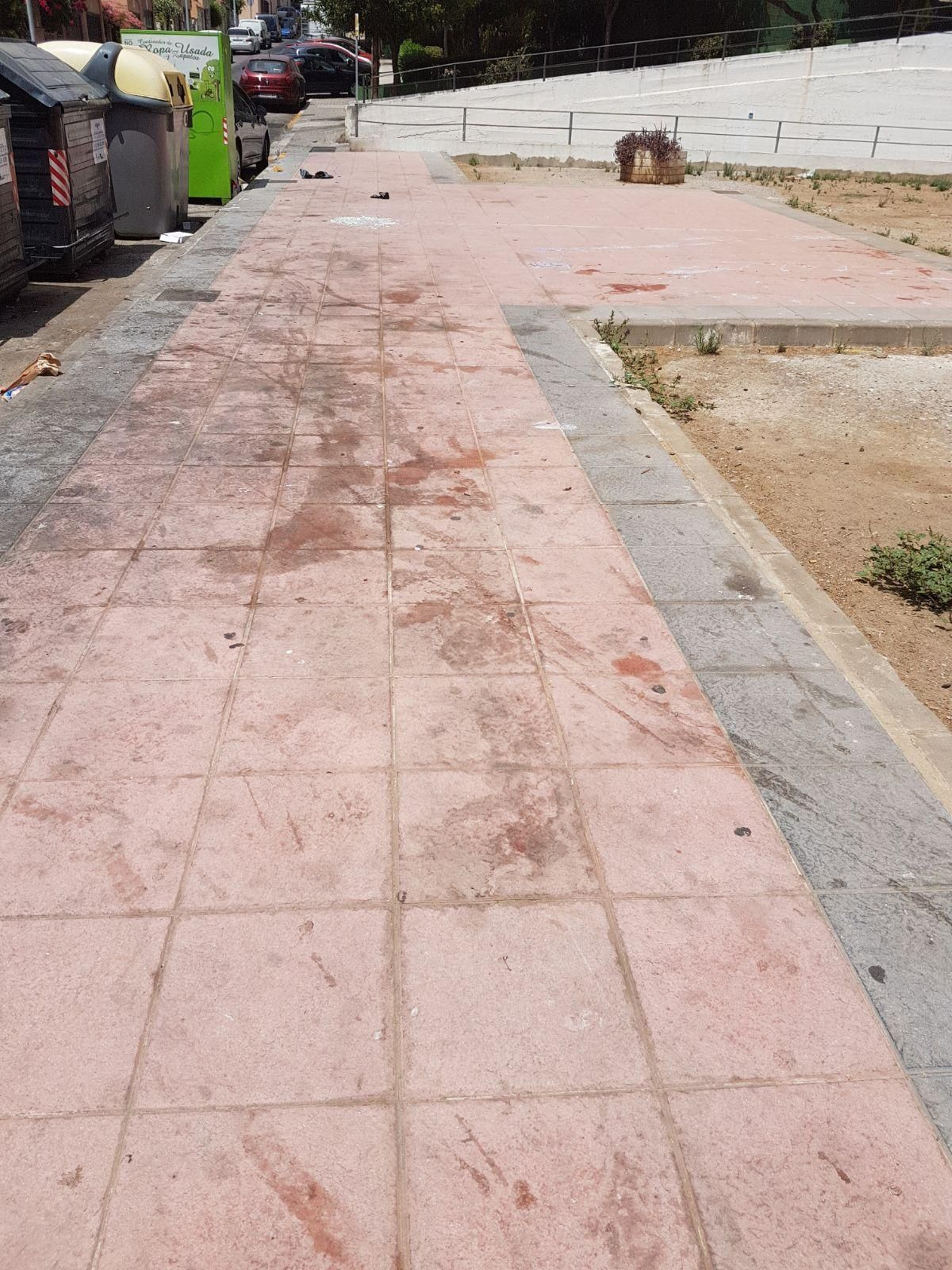 Una de las calles de la Cuesta del Rayo.