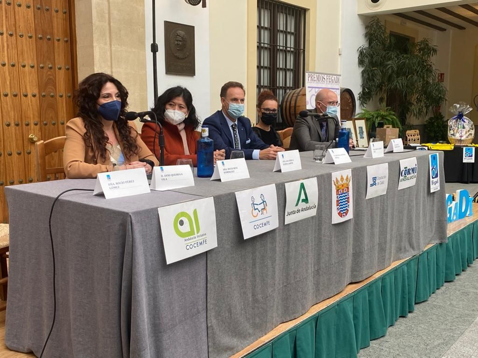 Un momento del evento organizado por Fegadi, en las Bodegas Real Tesoro. Un momento del evento organizado por Fegadi, en las Bodegas Real Tesoro.