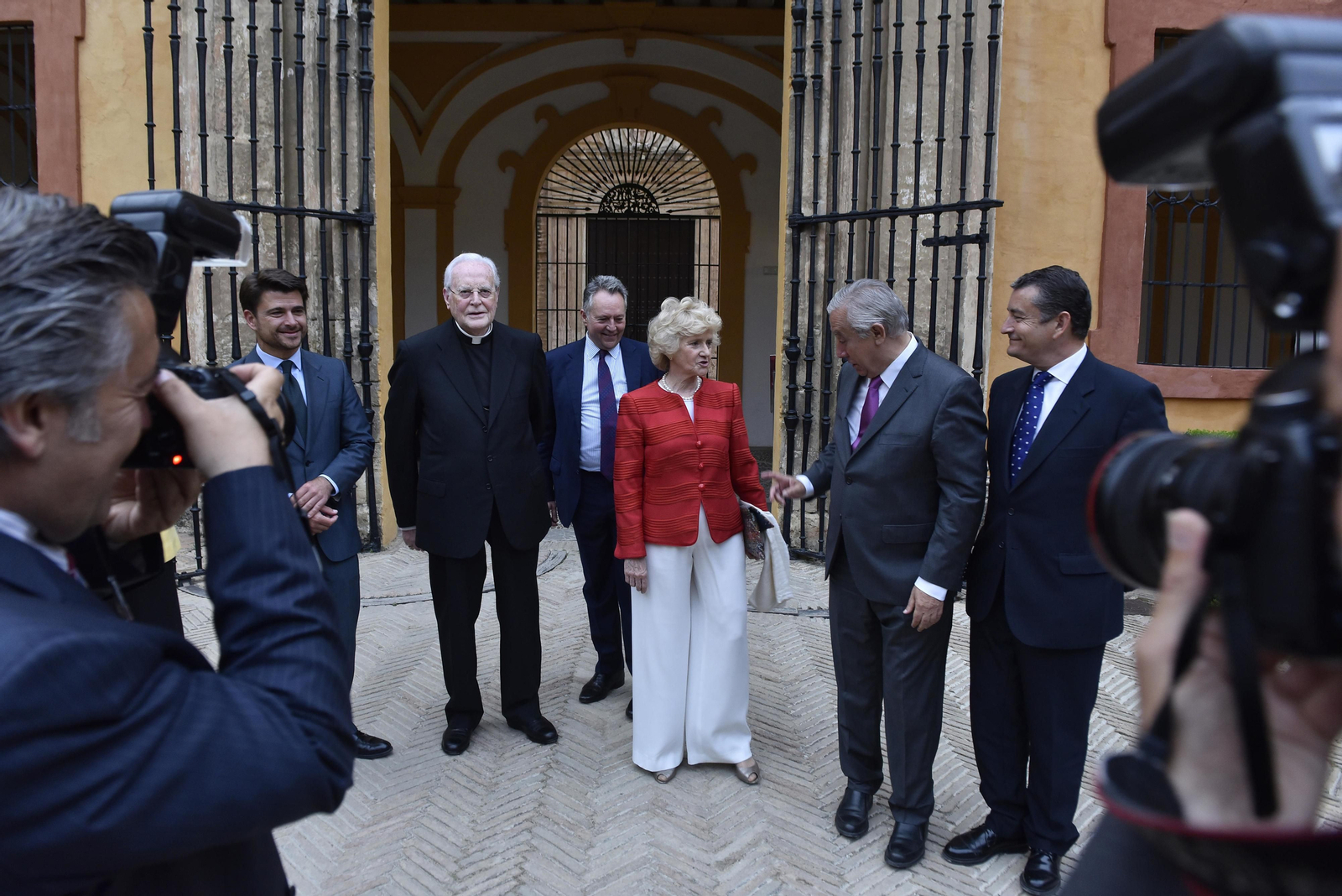 Los asistentes al VII Premio Manuel Clavero