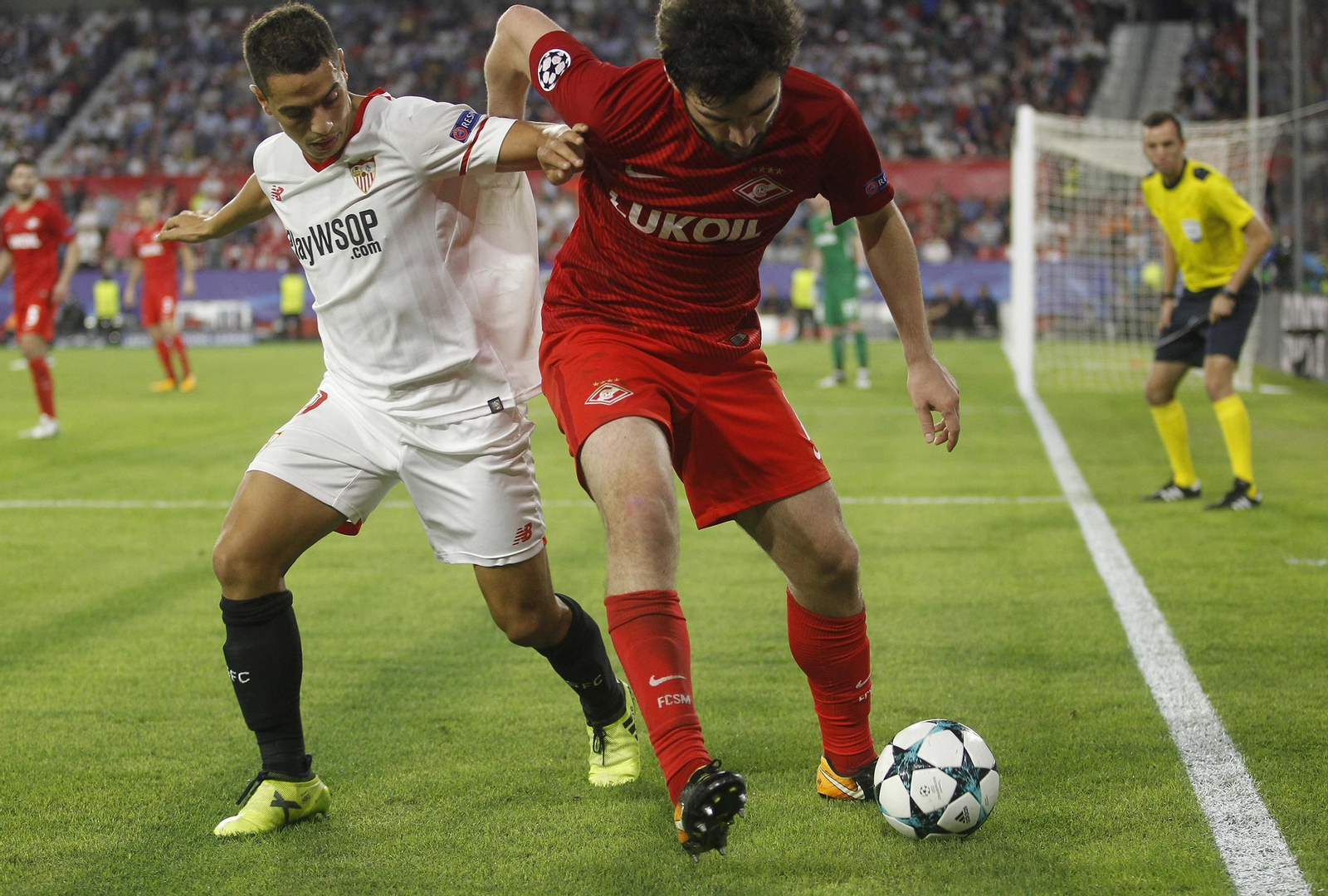 El Sevilla-Spartak, en imágenes