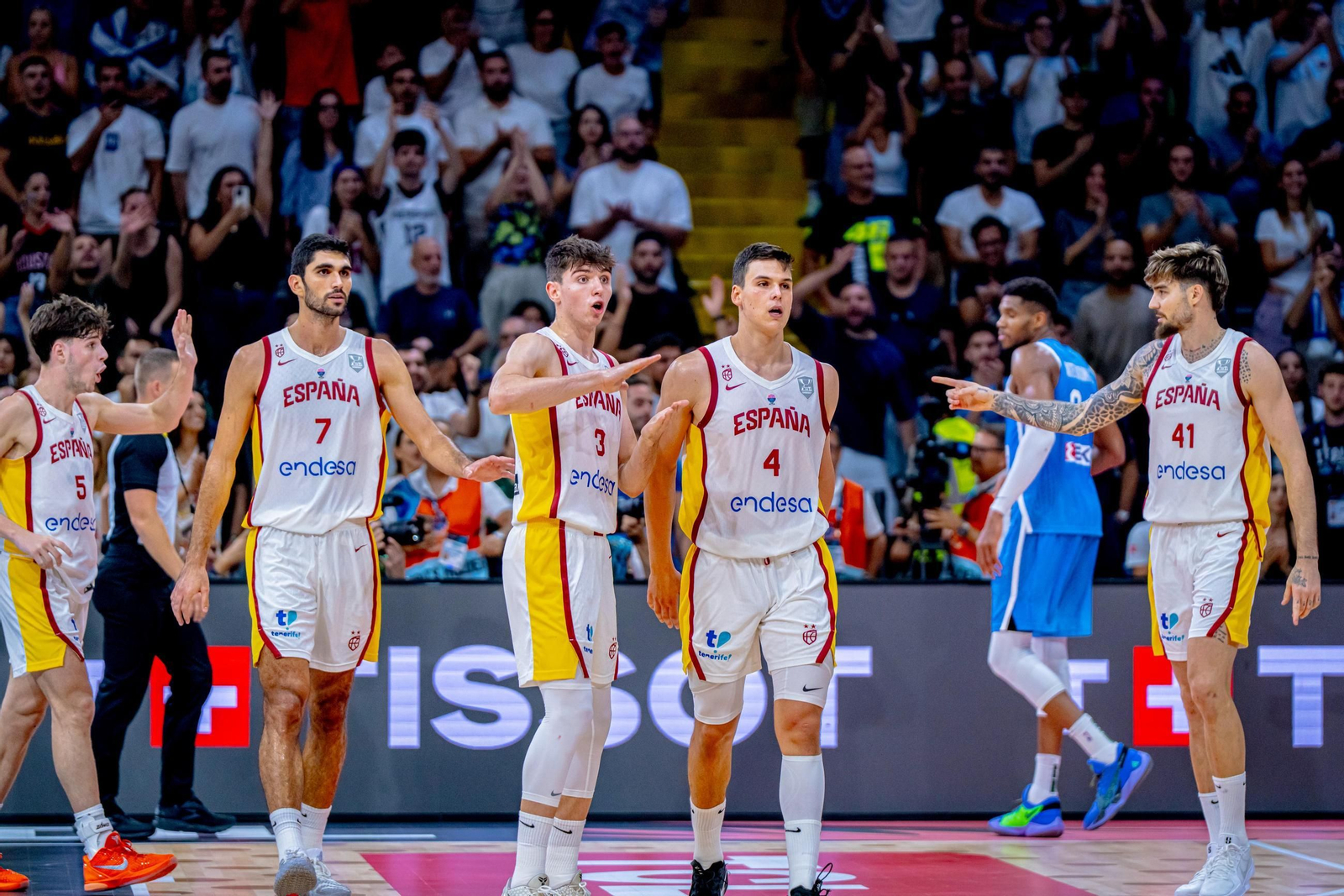 Las fotos del España - Grecia de baloncesto en el adiós de Scariolo