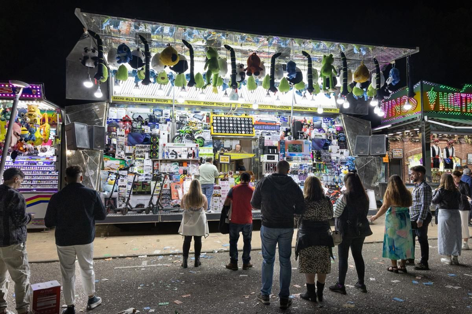 Feria de noche de San Lucas, en imágenes