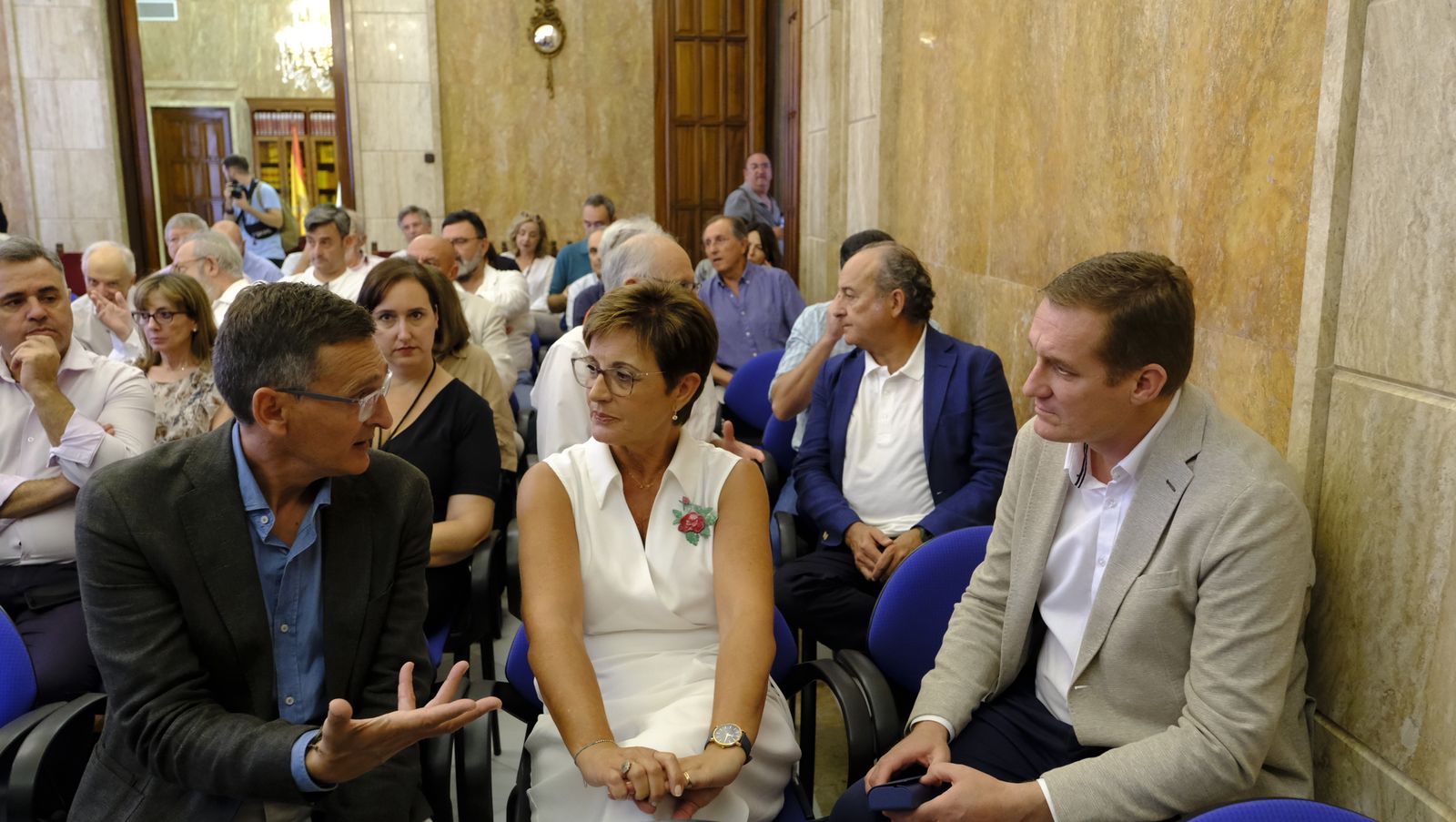 Homenaje póstumo a Hermelindo "Melo" Castro en la Subdelegación del Gobierno