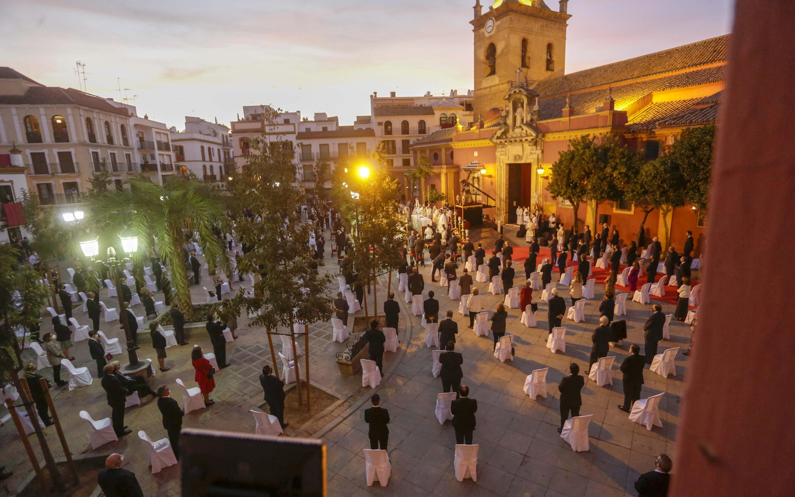 Las imágenes de la misa por el cuarto centenario del Gran Poder