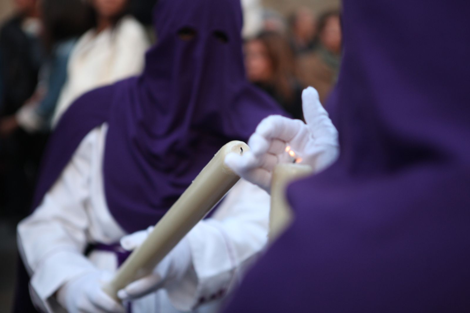 Imágenes del Lunes Santo en la comarca