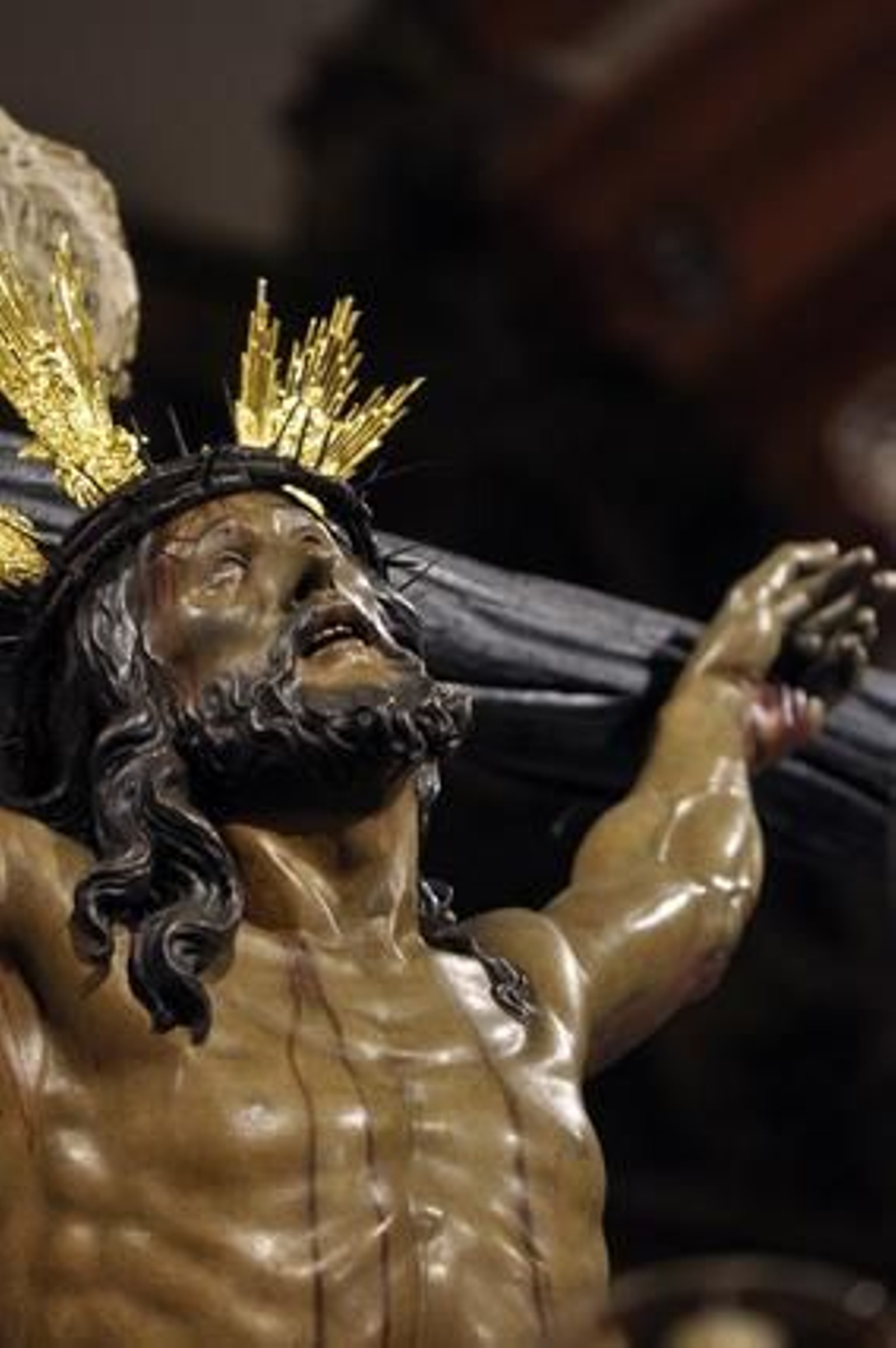 El Cristo de la Expiración de la Hermandad del Cachorro.

Foto: Manuel Gomez