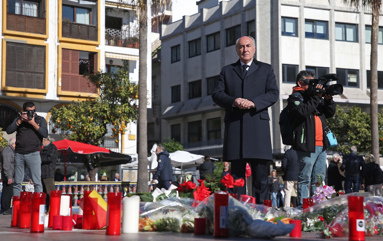 Fotos del funeral de Diego Valencia en Algeciras