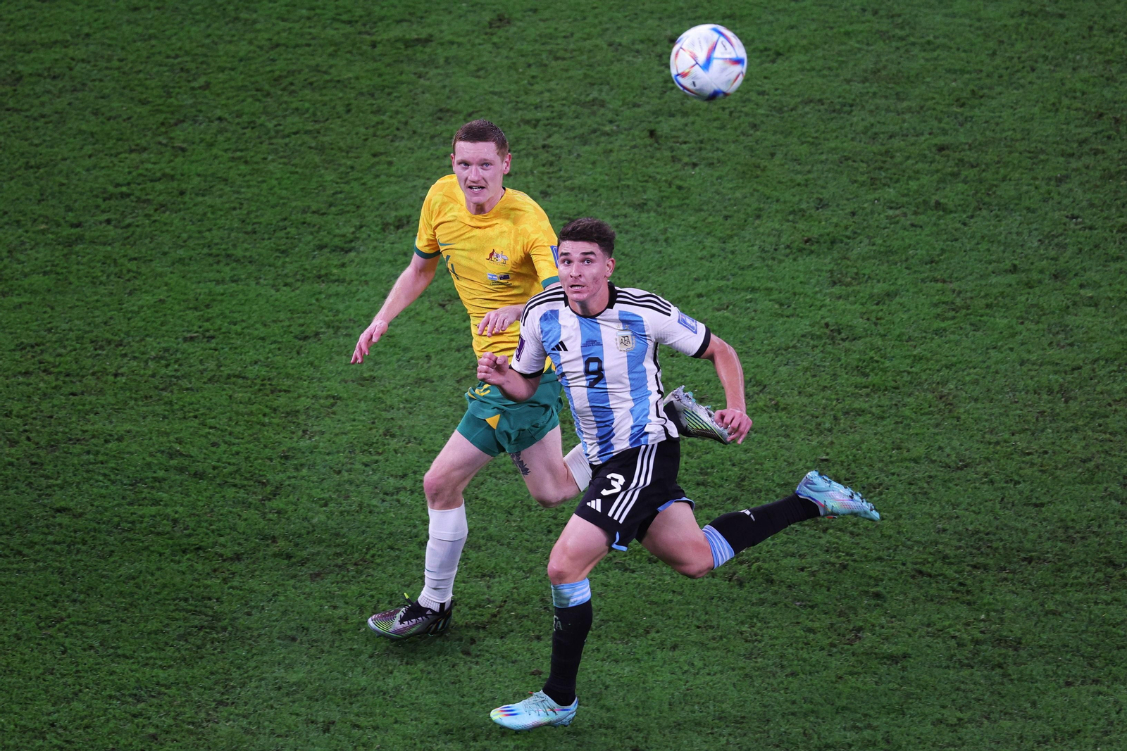 Las fotos del Argentina - Australia