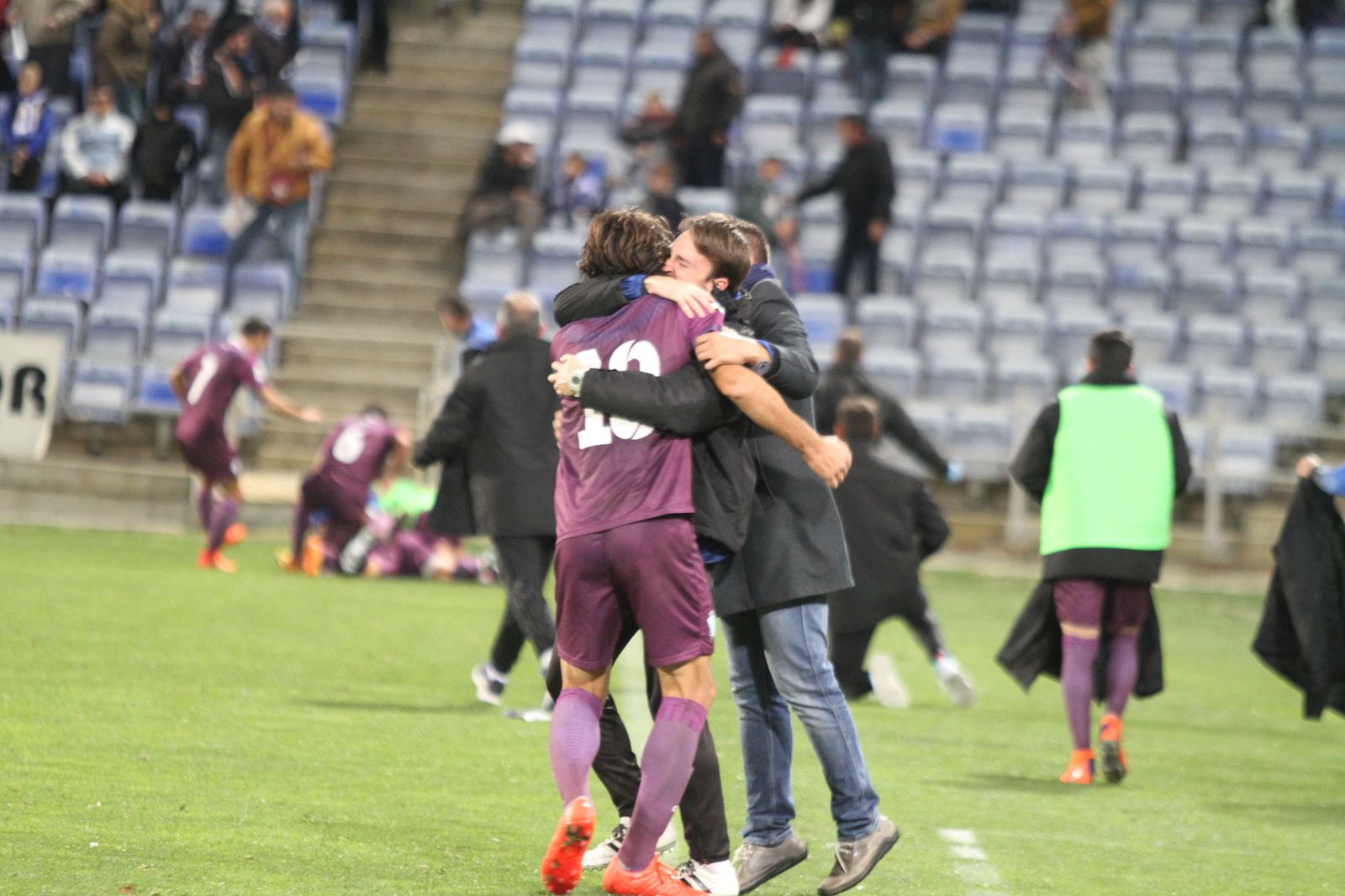 Imágenes del partido entre el Recreativo de Huelva y Jumilla